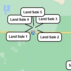 Land Sales Location Map