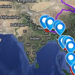 Asia Tour over Nepal