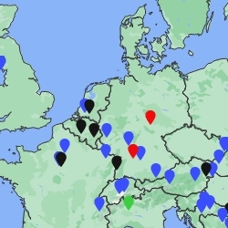 Mapa evropských útoků 2